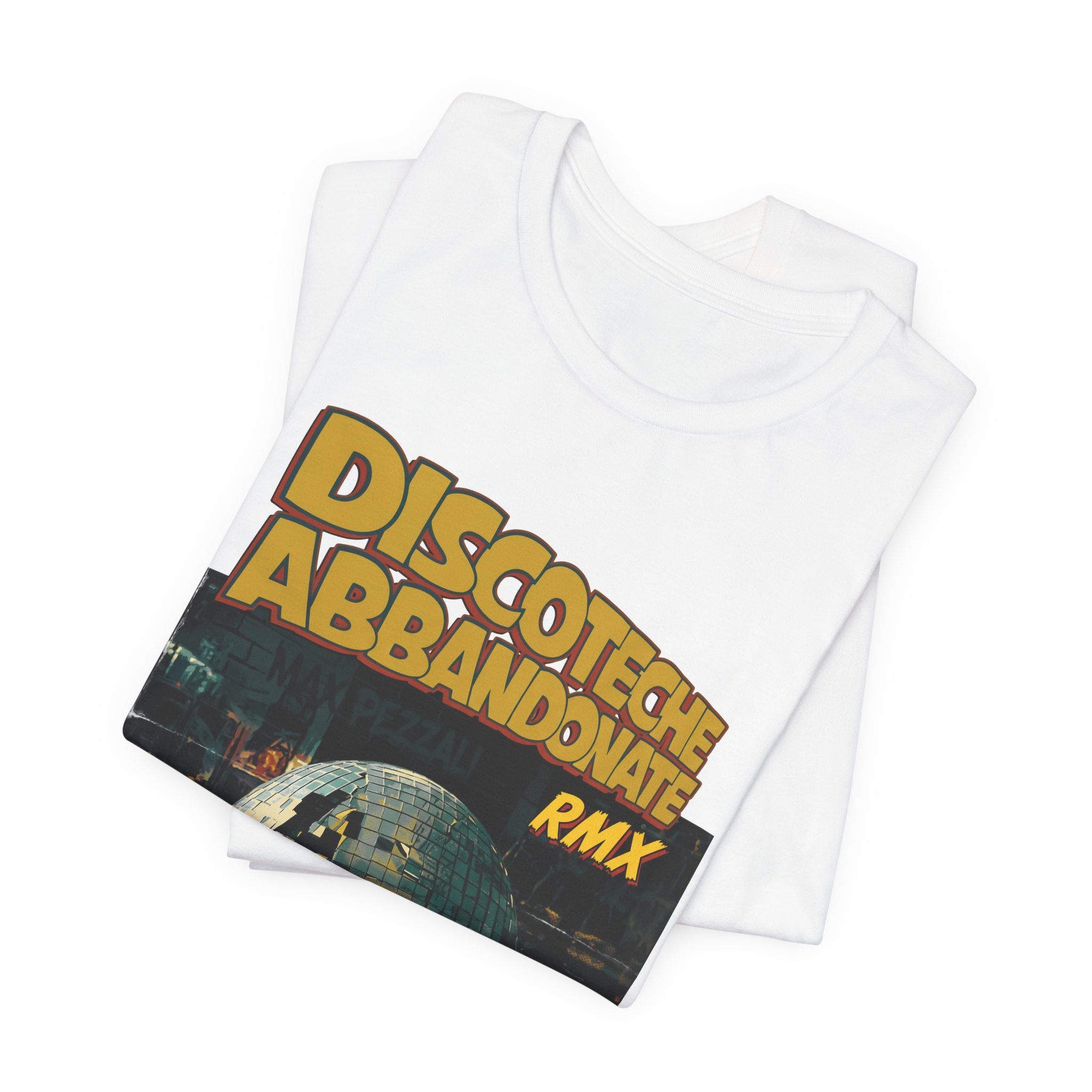 Maglietta 883 Discoteche Abbandonate RMX – Edizione Fan