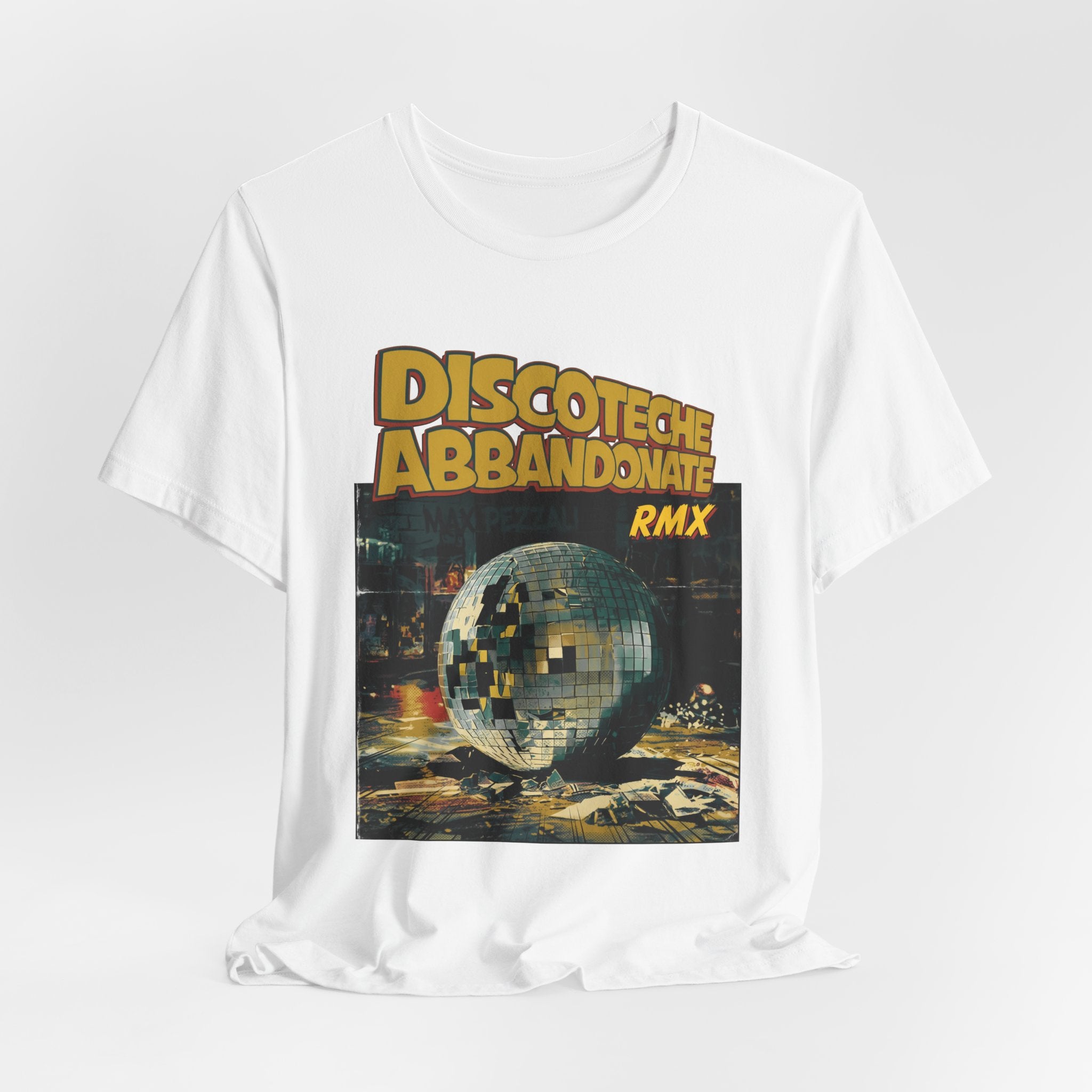 Maglietta 883 Discoteche Abbandonate RMX – Edizione Fan